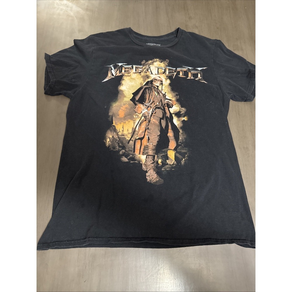 Megadeth The sick the dying and the dead graphic band tee shirt size Medium